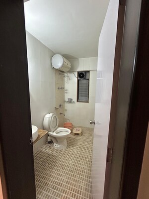 Bathroom in 2 BHK Apartment at Prakriti Society, Baner – for Rent