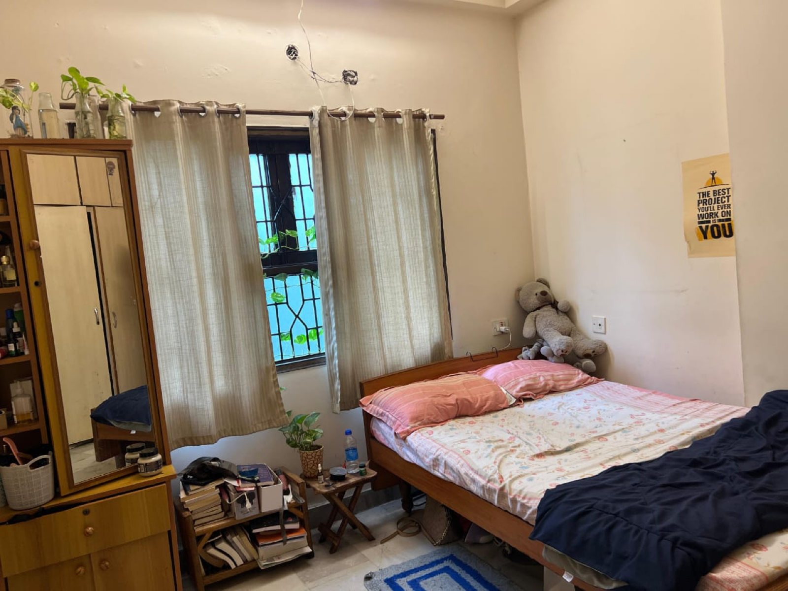 2 BHK + Pooja Room Builder Floor For Rent in Madhapur