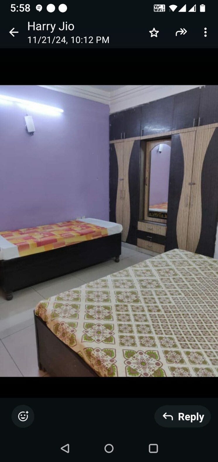 Bedroom, mahagun-mascot 3 Bedroom 1550 Sq.Ft. Apartment In Sain Vihar Ghaziabad 8910263
