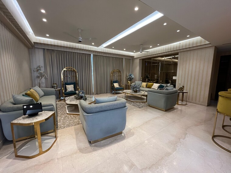 Living Room, dlf-privana 4 Bedroom 3977 Sq.Ft. Apartment In Sector 76 Gurgaon 8910279