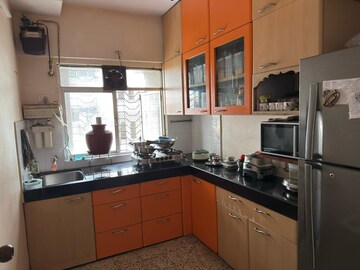 Kitchen in 2 BHK Apartment at Group Seven Rushi Heights, Goregaon East – for Rent