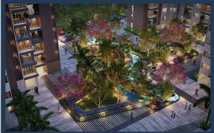 Garden, ranka-ankura 2 Bedroom 1285 Sq.Ft. Apartment In Thanisandra Main Road Bangalore 8910393