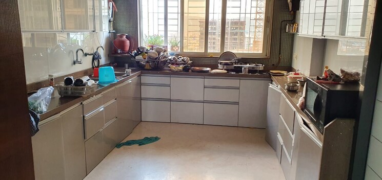 Kitchen, ashar-axis 2 Bedroom 670 Sq.Ft. Apartment In Majiwada Thane 8910399