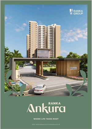 4 BHK Apartment – Exterior View View at Ranka Ankura, Thanisandra Main Road - for Sale