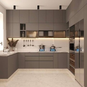 Kitchen in 3 BHK Apartment at My Home Tridasa, Tellapur – for Sale