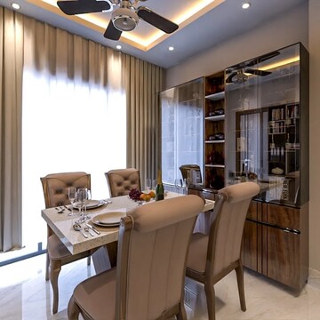 Living Room in 3 BHK Apartment at My Home Tridasa, Tellapur – for Sale