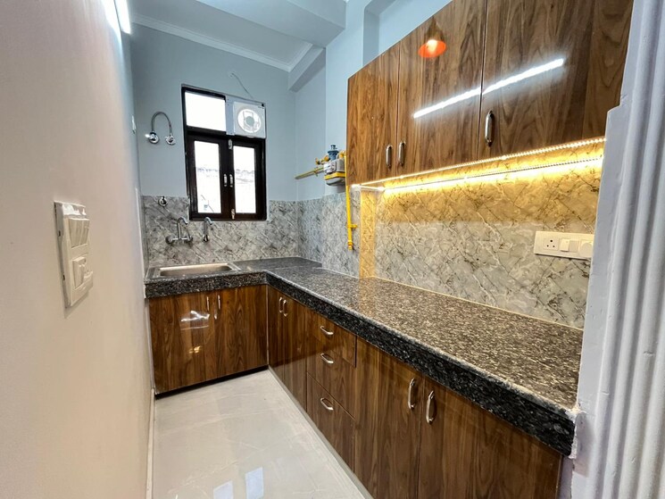 Kitchen, saket 2 Bedroom 950 Sq.Ft. Builder Floor In Saket Delhi 8910486