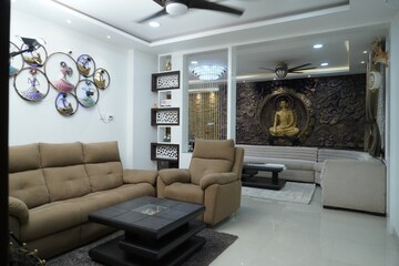 Living Room in 3 BHK Villa at Mayfair Villas Tellapur, Tellapur – for Sale
