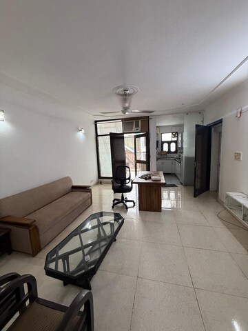 Living Room in 2 BHK Builder Floor at Chittaranjan Park – for Rent