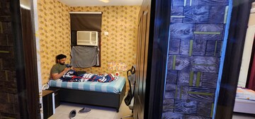 Bedroom in 3 BHK Apartment at Uninav Heights Phase I, Raj Nagar Extension – for Rent