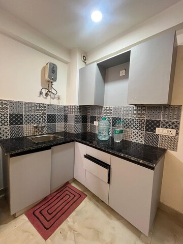 Kitchen in 1 BHK Builder Floor at Maidan Garhi – for Rent