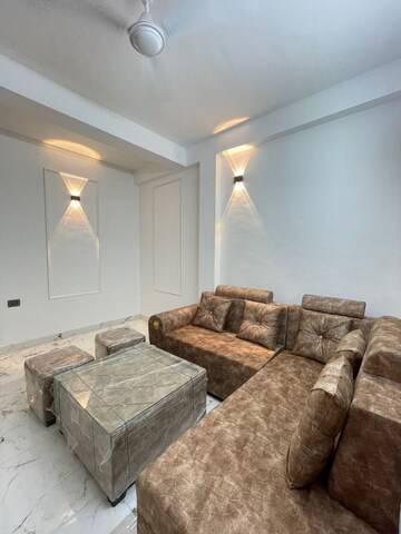 Living Room in 1 BHK Builder Floor at Maidan Garhi – for Rent