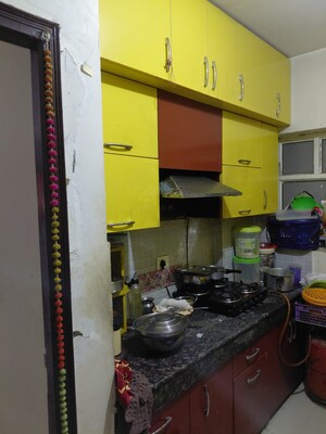 Kitchen in 2 BHK Apartment at Aditya Mega City, Vaibhav Khand – for Sale