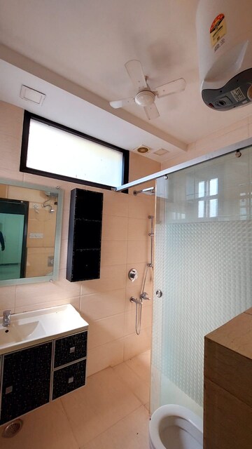 Bathroom in 4 BHK Builder Floor at Anand Niketan – for Rent