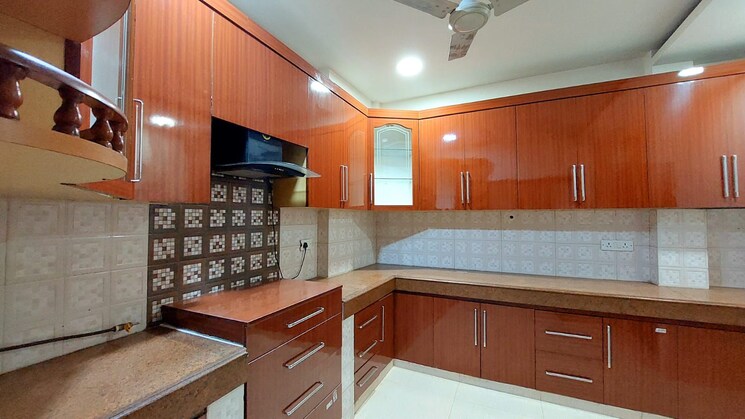 Kitchen, anand niketan 4 Bedroom 3000 Sq.Ft. Builder Floor In Anand Niketan Delhi 8910568