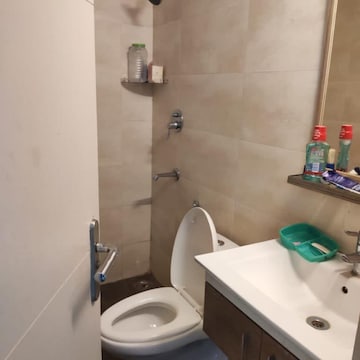 Bathroom in 3 BHK Apartment at Tulip Violet, Palda Dhaani – for Rent