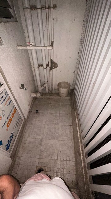 Bathroom in 1 BHK Apartment at Bhairaav Goldcrest Residency, Ghansoli – for Rent
