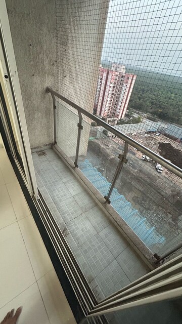 Balcony in 1 BHK Apartment at Bhairaav Goldcrest Residency, Ghansoli – for Rent