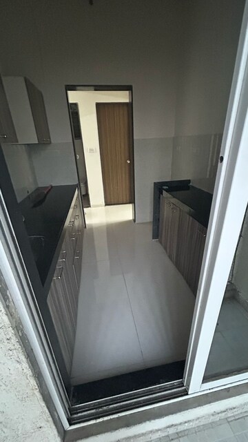 Kitchen in 1 BHK Apartment at Bhairaav Goldcrest Residency, Ghansoli – for Rent