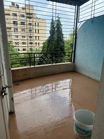Balcony in 2 BHK Apartment at Ved Bhavan Apartment, Kothrud – for Rent