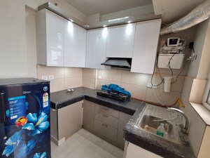 Kitchen in 3 BHK Apartment at Aditya Mega City, Vaibhav Khand – for Sale