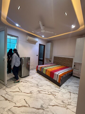 Bedroom in 1 BHK Builder Floor at Lajpat Nagar I – for Rent