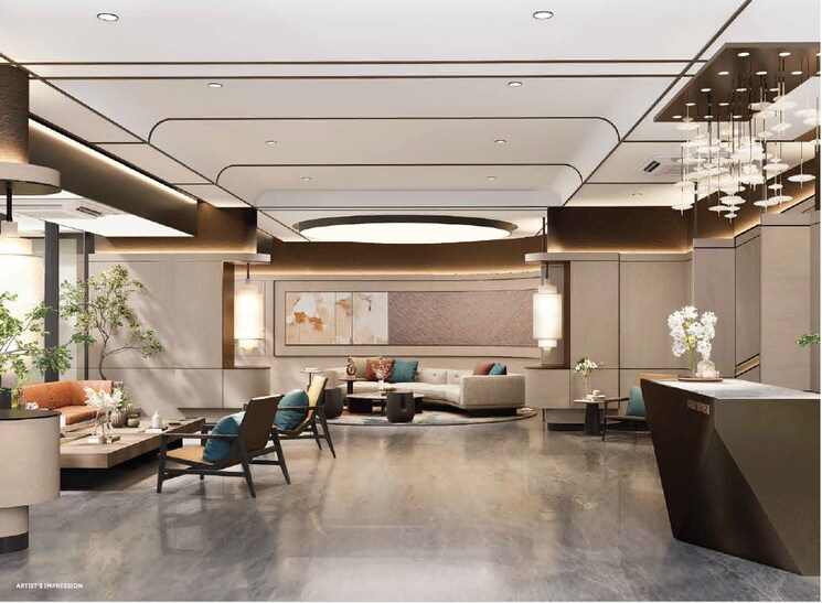 Living Room, chandak-sarvam 2 Bedroom 775 Sq.Ft. Apartment In Jb Nagar Mumbai 8910639