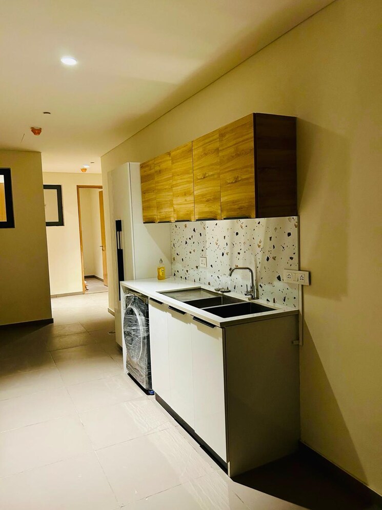 Kitchen, embassy-lake-terrace 3 Bedroom 3913 Sq.Ft. Apartment In Hebbal Bangalore 8910657