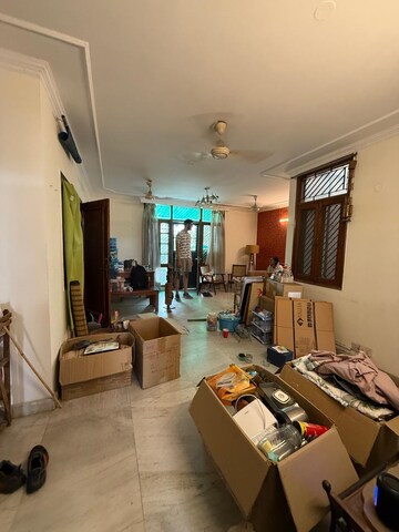 Living Room in 2 BHK Builder Floor at Kalkaji – for Rent