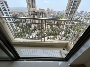 Balcony in 2 BHK Apartment at Pushpanjali Heights, Owale – for Rent