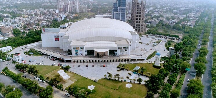 Exterior View, omaxe-connaught-place Commercial Showroom 175 Sq.Ft. In Beta Ii Greater Noida Greater Noida 8910766