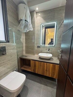 Attached Bathroom in 4 BHK Builder Floor at SS Southend Floors, South City 2 – for Sale