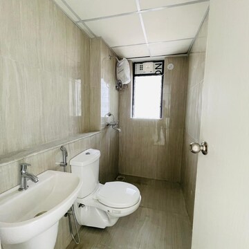 Bathroom in 3 BHK Apartment at Runwal Gardens Phase I, Kalyan Shilphata Road – for Rent