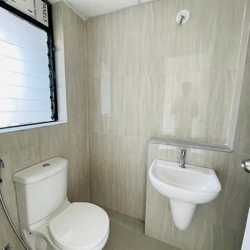 Bathroom in 3 BHK Apartment at Runwal Gardens Phase I, Kalyan Shilphata Road – for Rent