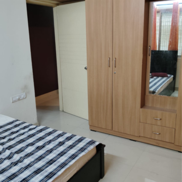 Bedroom in 2 BHK Apartment at Shinde Jierra, Kaval Byrasandra – for Rent