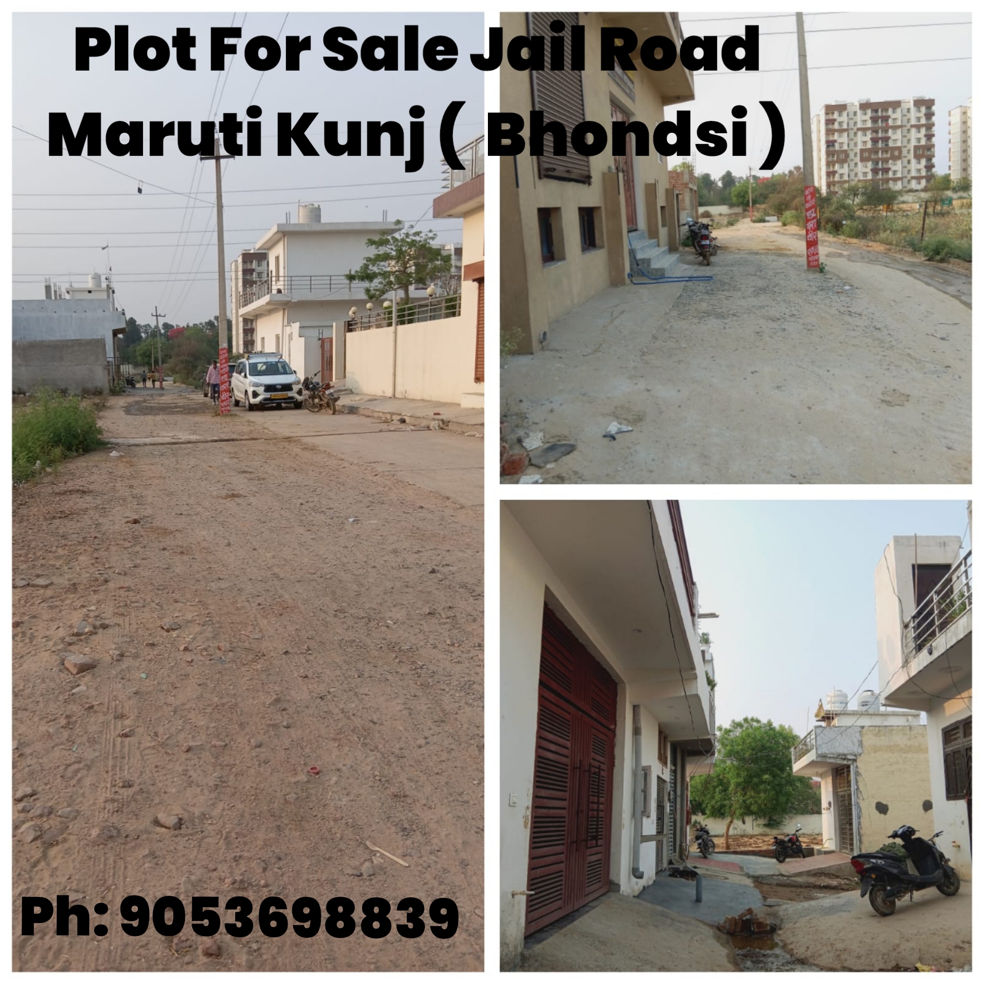 Plot For Sale in On Road