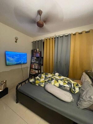 Living Room in 2 BHK Apartment at Aakash Gagan Dream, Vasai East – for Sale