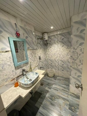 Bathroom in 1 BHK Apartment at Ruparel Sereno, Vasai East – for Sale