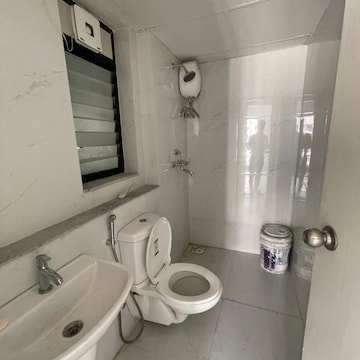 Bathroom in 3 BHK Apartment at Runwal Gardens Phase I, Kalyan Shilphata Road – for Rent