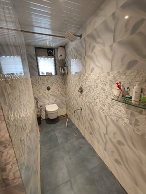 Bathroom in 1 BHK Apartment at Agarwal Vrindavan Gardens, Nalasopara East – for Sale