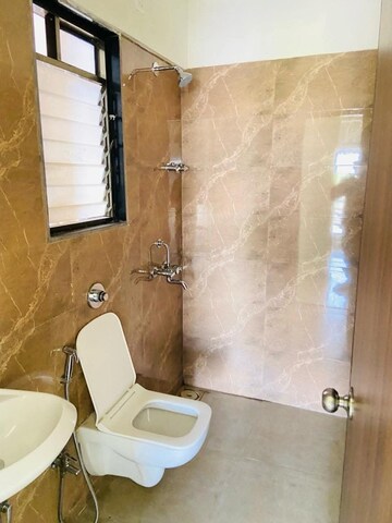 Bathroom in 1 BHK Apartment at Mahavir Kanti Dreams, Nalasopara East – for Rent