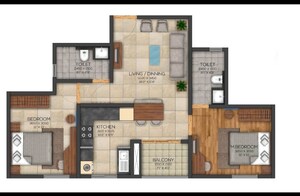 2 BHK Apartment For Sale in Brigade Cornerstone Utopia, Varthur