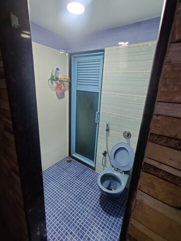 Bathroom in 2 BHK Apartment at Satyam Heights Kharghar, Kharghar Sector 10 – for Rent