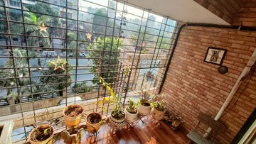 Balcony in 2 BHK Apartment at Satyam Heights Kharghar, Kharghar Sector 10 – for Rent