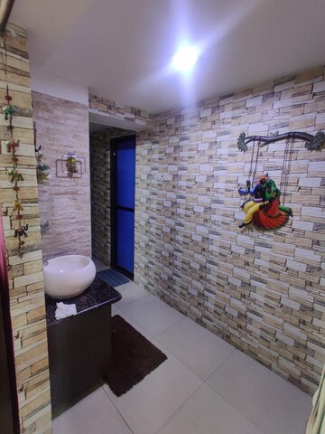 Bathroom in 2 BHK Apartment at Satyam Heights Kharghar, Kharghar Sector 10 – for Rent