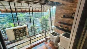 Balcony in 2 BHK Apartment at Satyam Heights Kharghar, Kharghar Sector 10 – for Rent
