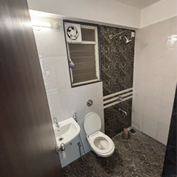 Bathroom in 2 BHK Apartment at Kanifnath Archana Paradise, Mohammadwadi – for Rent