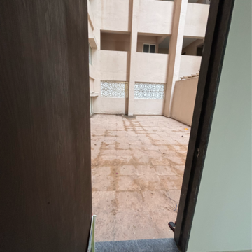 Balcony in 2 BHK Apartment at Kanifnath Archana Paradise, Mohammadwadi – for Rent