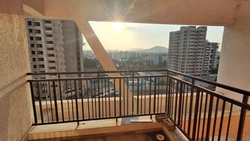 Balcony in 2 BHK Apartment at Unique K Ville, Ravet – for Rent