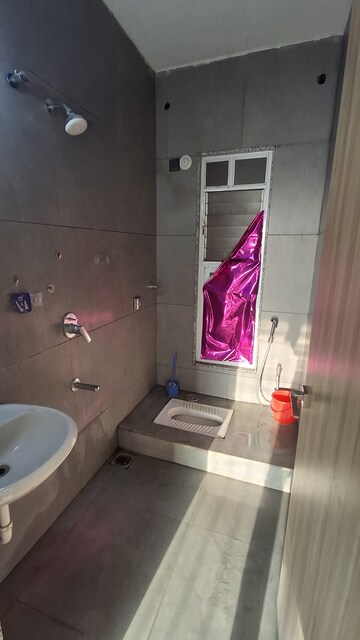 Bathroom in 2 BHK Apartment at Unique K Ville, Ravet – for Rent